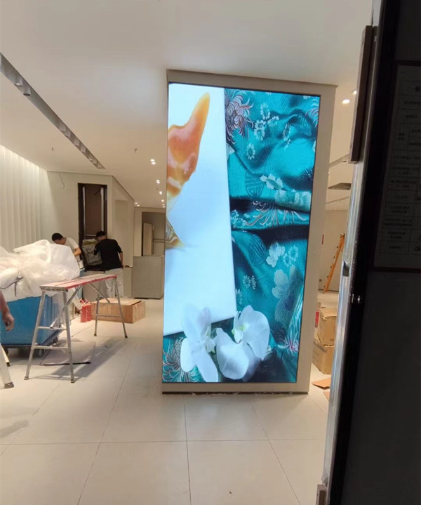 谢家集商场门店转角LED显示屏